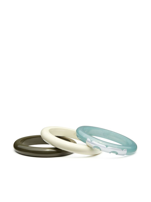 TORY BURCH RESIN BANGLE SET